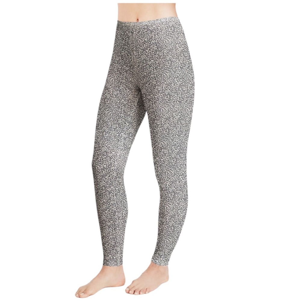 Cuddle‎ Duds Microwear Cheetah Softwear Leggings XL